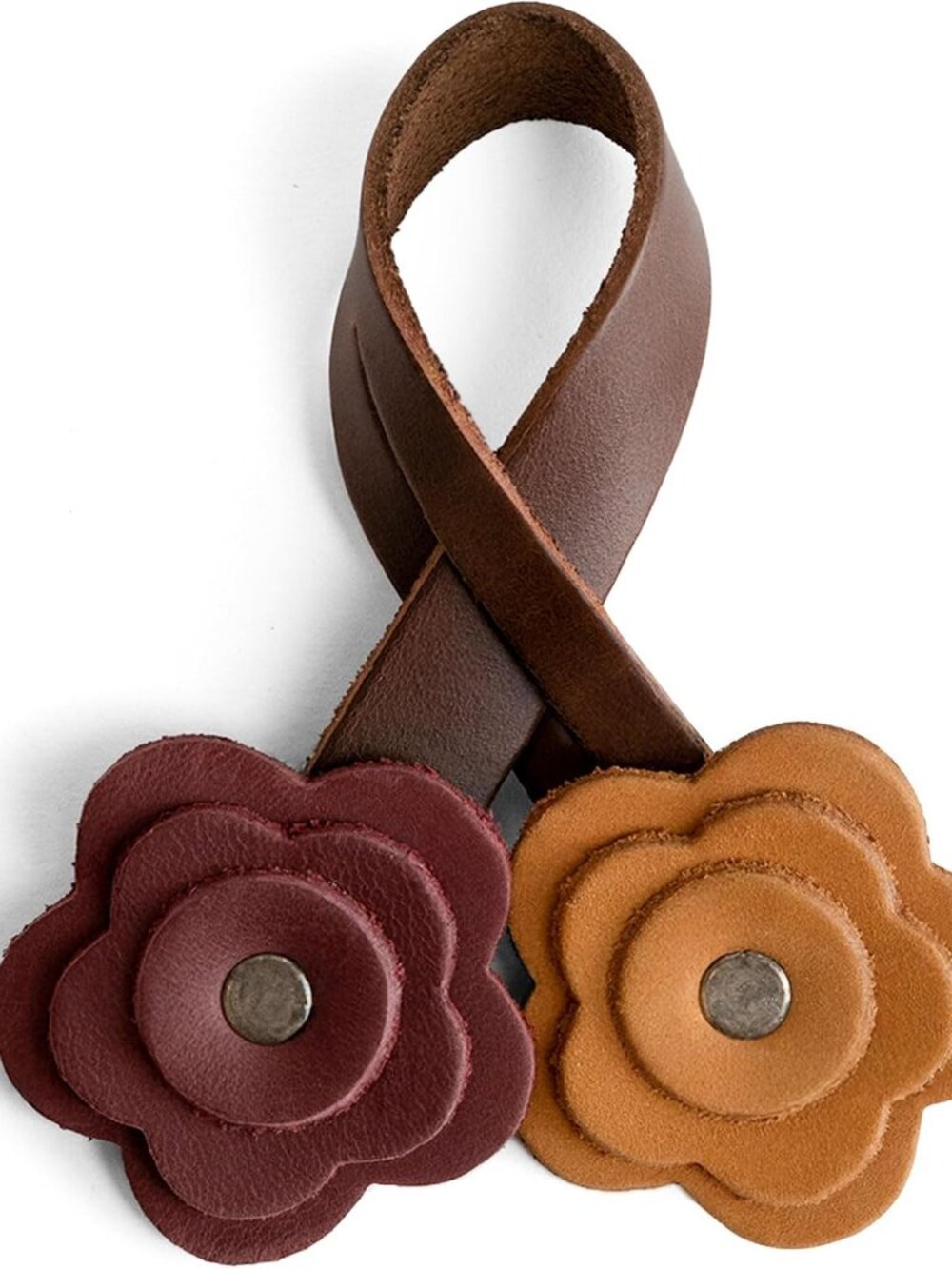 Leather Rose Bag Charms for Handbags, Purse Charm for Tote & Backpacks, s for Wo